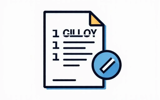 Icono de un documento siendo actualizado, simbolizando revisiones de políticas.