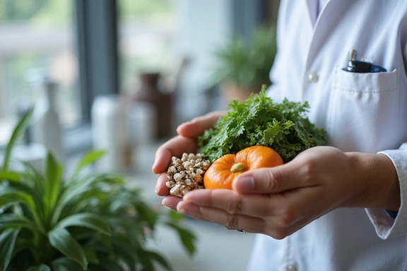Proceso de control de calidad en un laboratorio con ingredientes naturales